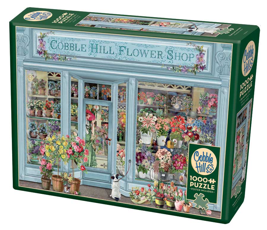 Cobble Hill Parisian Flowers 1000 Piece Puzzle image 0